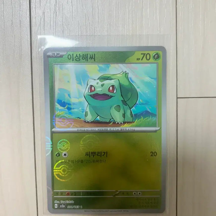 [BUNJANG] Pokemon Bulbasaur Monster Ball / [포켓몬카드] 이상해씨 몬스터볼