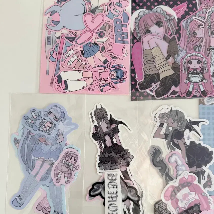 [BUNJANG] Domiverse Jukak Sticker Set / 도미월드 조각스티커 세트판매 도미 펌펌
