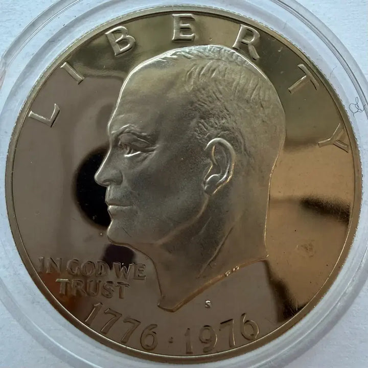 [BUNJANG] US Bicentennial Eisenhower Proof Dollar Coin / 미국 독립 200주년 기념 프루프 아이젠하워 1달러 동전 S2998