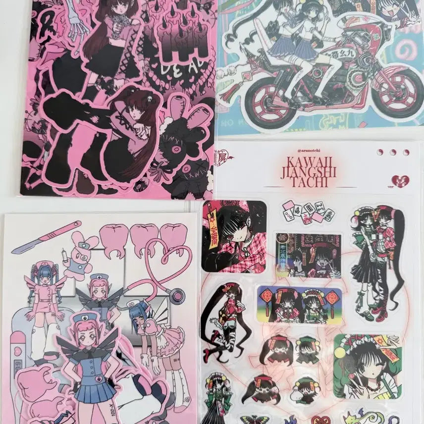 [BUNJANG] Domiworld Jojak Sticker Set / 도미월드 조각스티커 세트판매 도미 펌펌