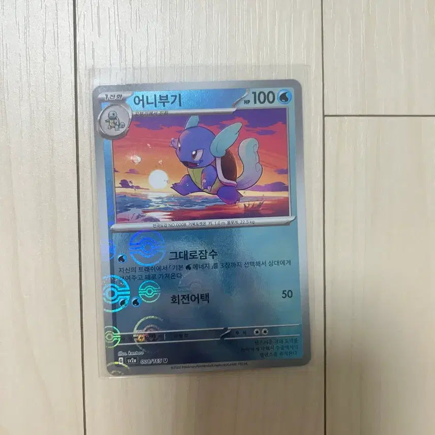 [BUNJANG] Pokemon Squirtle Monster Ball / [포켓몬카드] 어니부기 몬스터볼
