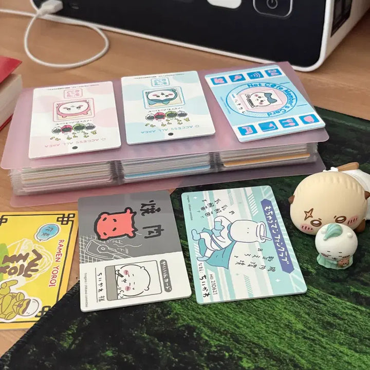 [BUNJANG] Cheekawaii Variety Card &amp; Rakko Figure 2.0 Bundle / 치이카와 버라이어티 카드 및 피규어 일괄 양도합니다