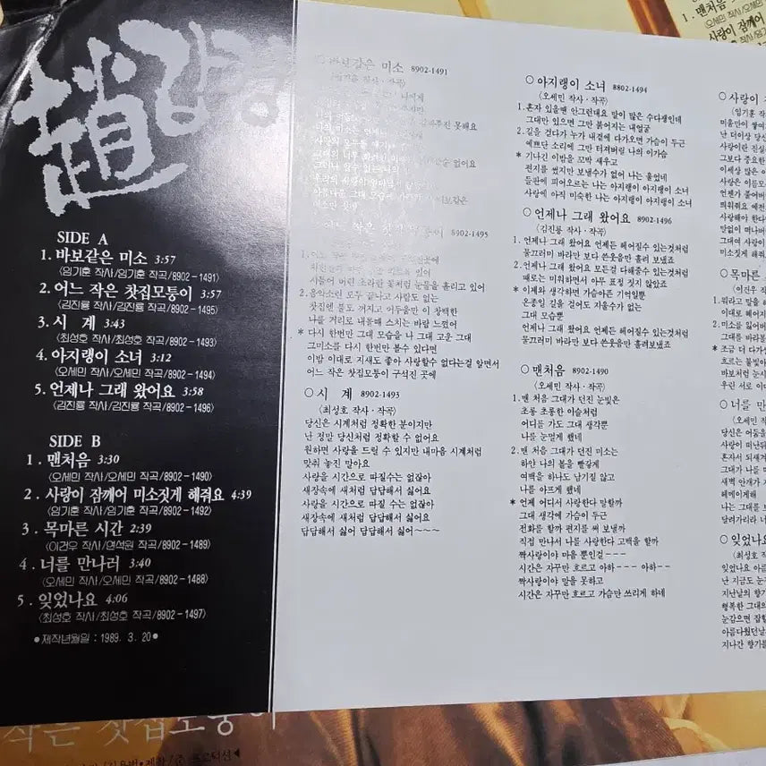 [BUNJANG] Chogakyeong LP / 조갑경 LP