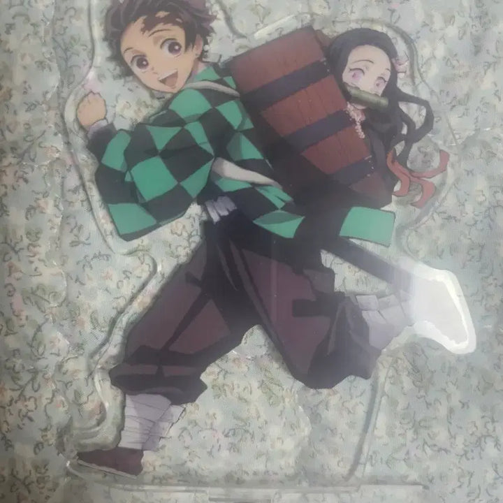 [BUNJANG] Demon Slayer Tanjiro &amp; Nezuko Acrylic Stand / 귀멸의 칼날 탄지로 네즈코 DVD 아크릴 스탠드
