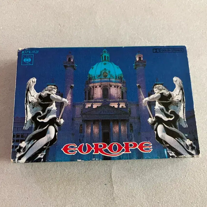 [BUNJANG] Europe 80s 1st Album Licensed Cassette Tape / 80년대 유럽 Europe 밴드 1집 라이센스 카세트테이프