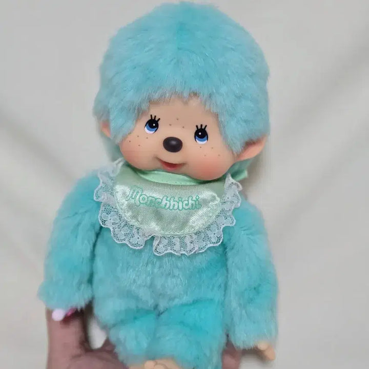 [BUNJANG] Monchhichi Tone Series Pastel Blue Plush Toy / 몬치치 톤시리즈 파스텔 블루
