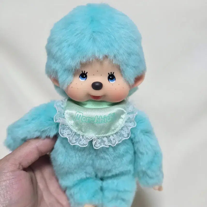 [BUNJANG] Monchhichi Tone Series Pastel Blue Plush Toy / 몬치치 톤시리즈 파스텔 블루