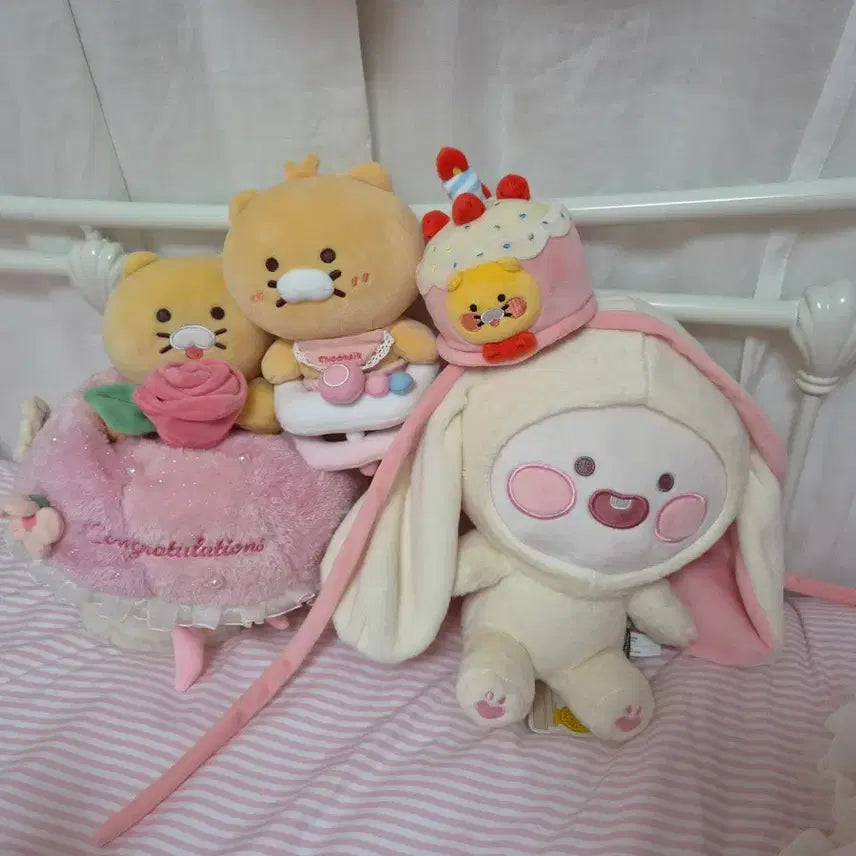 [BUNJANG] Kakao Friends Friends Set (4 Dolls) / 카카오프렌즈 인형 친구들 (4개세트판매)
