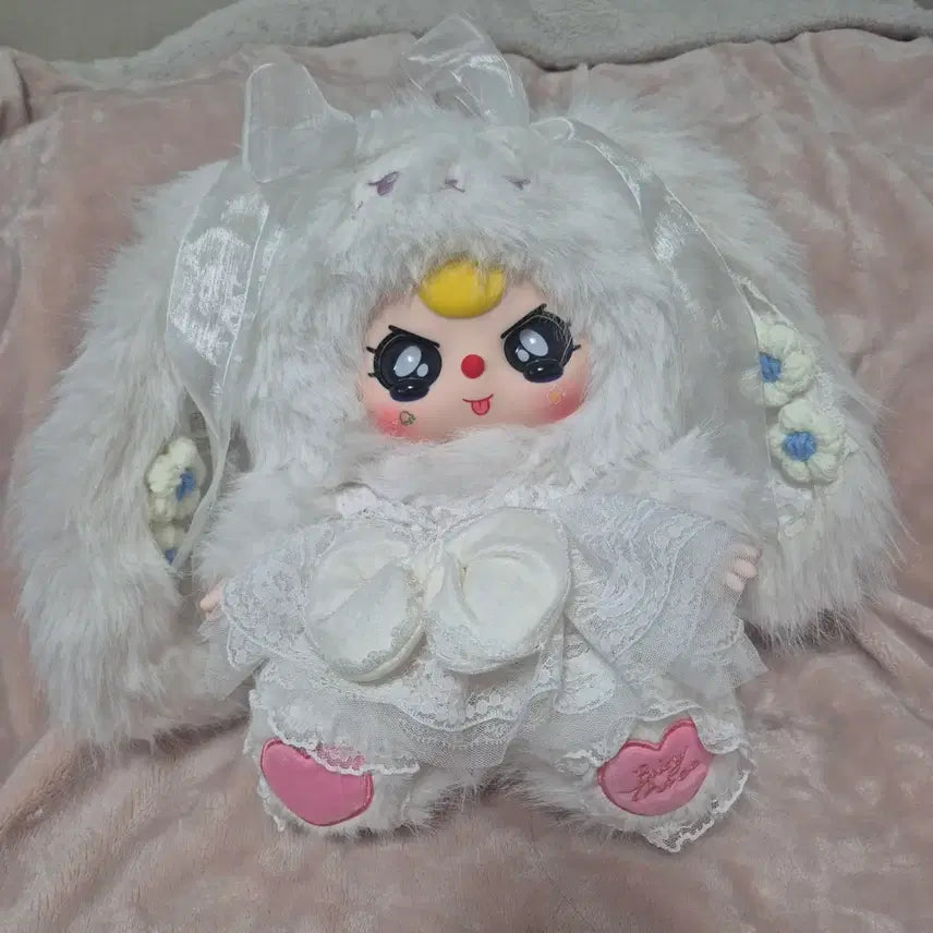 [BUNJANG] Baby Sree Blossom White 400 Size Doll / 베이비쓰리 블라썸 - 화이트 (베쓰 플라워 400)