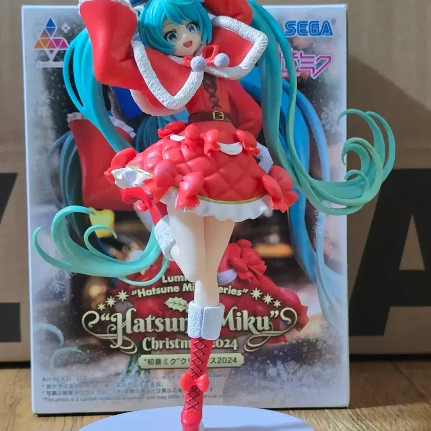 [BUNJANG] Sega Hatsune Miku Christmas 2024 Figure / 세가 하츠네 미쿠 크리스마스 2024 피규어