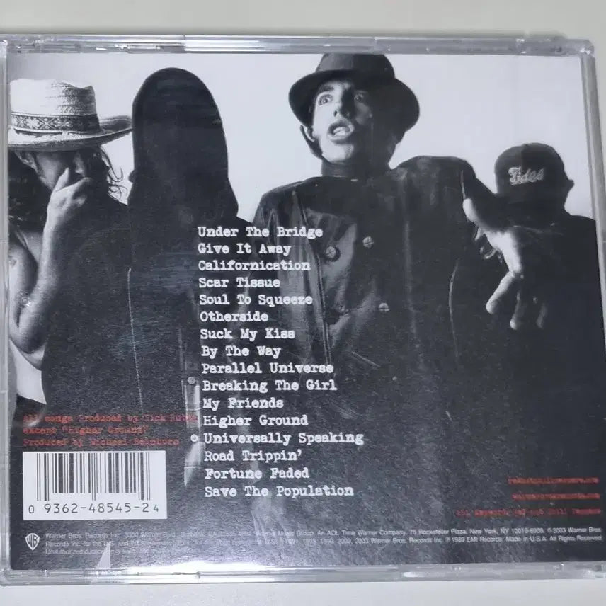 [BUNJANG] Red Hot Chili Peppers Greatest Hits CD (Unsealed) / 레드 핫 칠리 페퍼스 Greatest Hits (개봉 CD)
