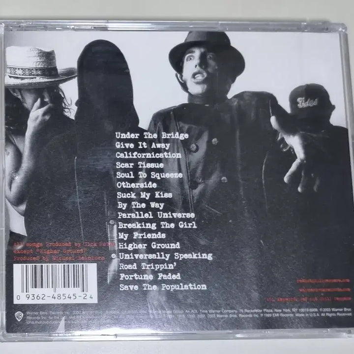[BUNJANG] Red Hot Chili Peppers Greatest Hits CD (Unsealed) / 레드 핫 칠리 페퍼스 Greatest Hits (개봉 CD)