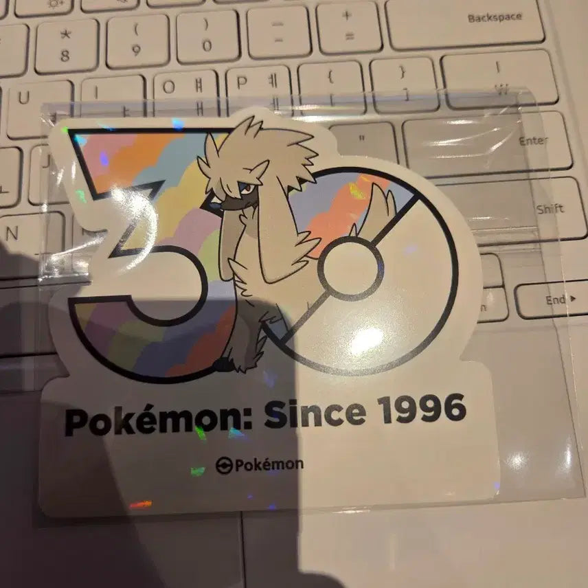 [BUNJANG] Pokemon 30th Anniversary Trimian Sticker / 포켓몬 30주년 기념 스티커(트리미앙)