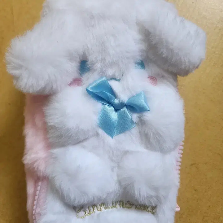 [BUNJANG] Sanrio Cinnamoroll Plush Pouch / 산리오 시나모롤 인형 파우치