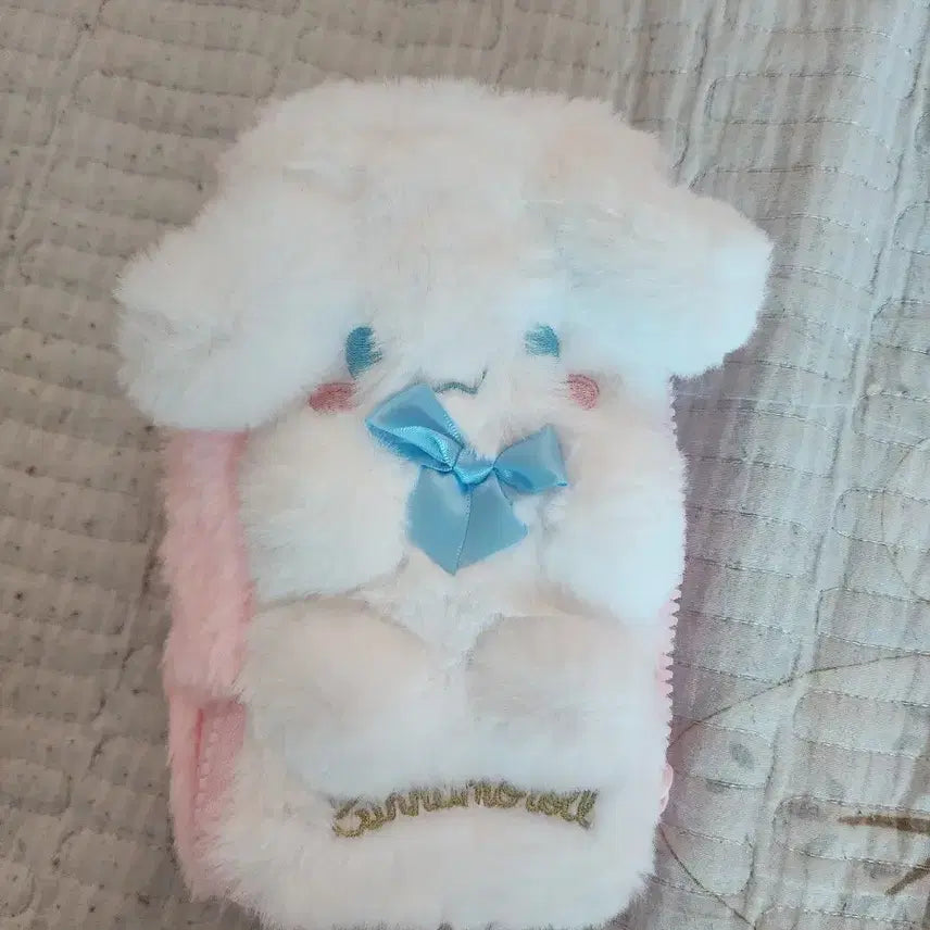 [BUNJANG] Sanrio Cinnamoroll Plush Pouch / 산리오 시나모롤 인형 파우치