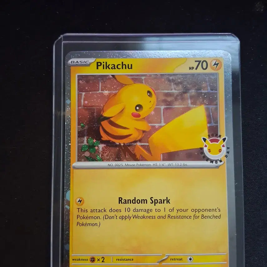 [BUNJANG] Pokemon Pikachu North America 30th Anniversary Promo Card / 포켓몬스터 피카츄 프로모 카드 북미30주년