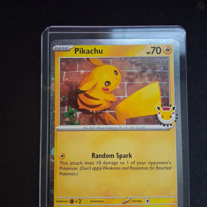 [BUNJANG] Pokemon Pikachu North America 30th Anniversary Promo Card / 포켓몬스터 피카츄 프로모 카드 북미30주년