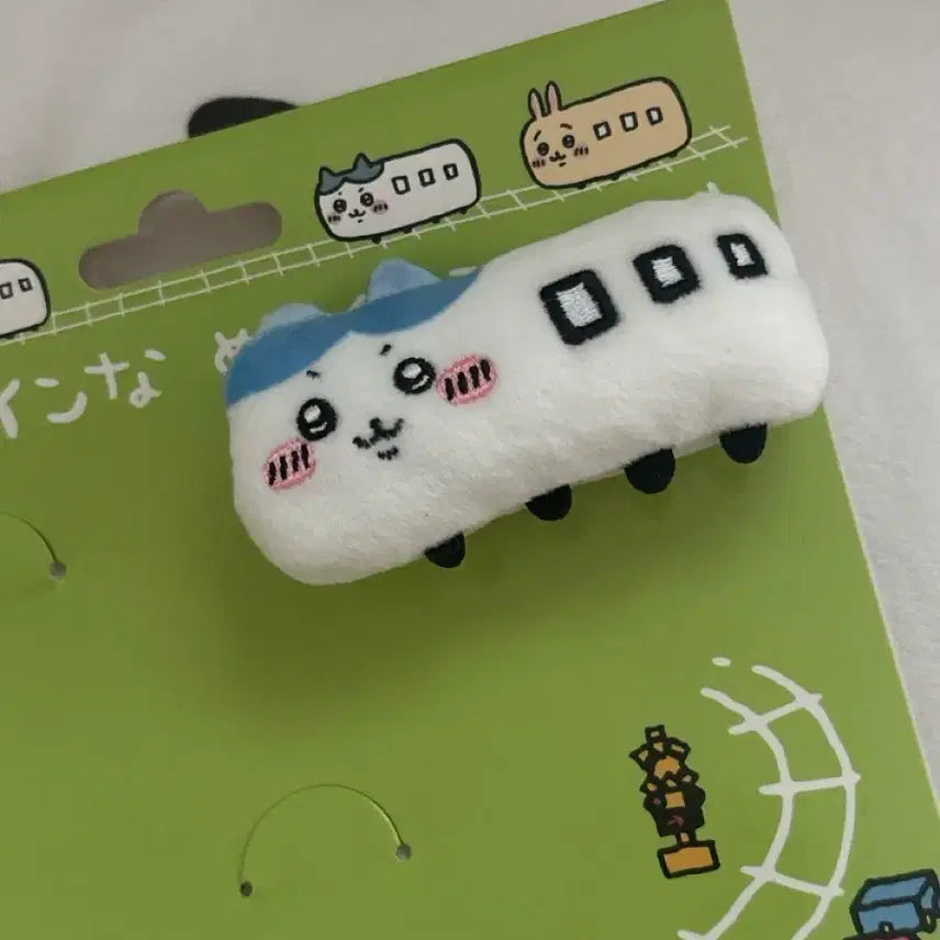 [BUNJANG] Chiikawa Train Badge Hachiware / 치이카와 기차 뱃지 하치와레