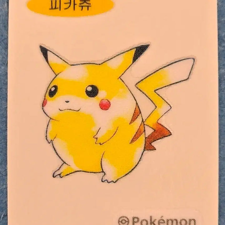 [BUNJANG] Pikachu 30th Anniversary Sticker (Sealed) / 피카츄 30주년 띠부씰 (미개봉)