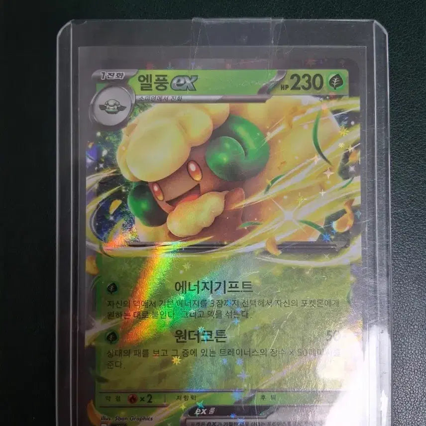 [BUNJANG] Pokemon Card Elphoon EX / 포켓몬카드 엘풍ex