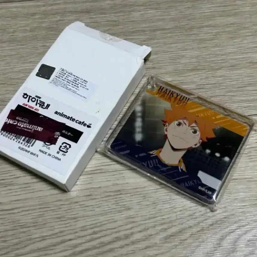 [BUNJANG] Haikyuu!! Hinata Shoyo Acrylic Stand &amp; Photocard Set / 오늘만 할인) 하이큐 히나타 굿즈 아크릴스탠드 폴라 포카