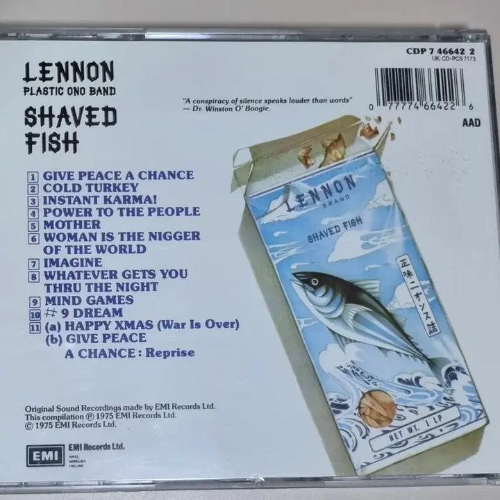 [BUNJANG] John Lennon &amp; Plastic Ono Band Unsealed CD / John Lennon &amp; Plastic Ono Band (개봉 CD)