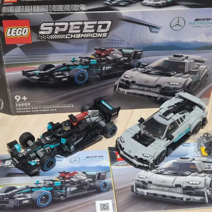 [BUNJANG] LEGO Speed Champions 76909 Mercedes-AMG F1 W12 E Performance &amp; Mercedes-AMG Project ONE / 레고 스피드챔피언 76909 F1 W12 &amp; Project One