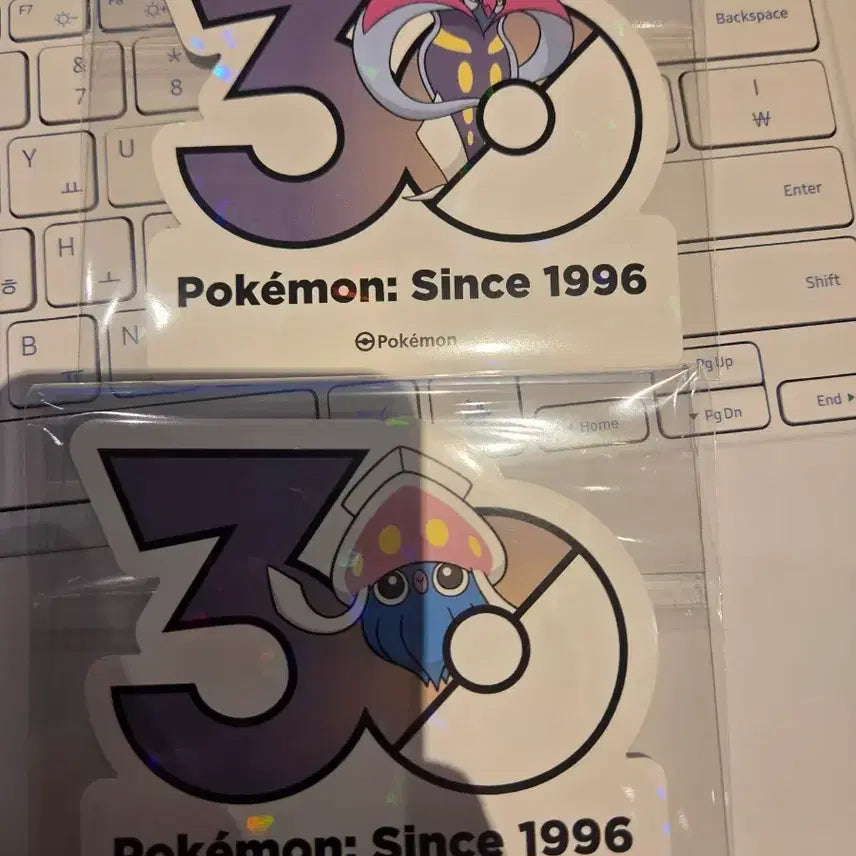 [BUNJANG] Pokemon 30th Anniversary Sticker Set (Okcing + Calamanero) / 포켓몬 30주년 기념 스티커(오케이징+칼라마네로 세트)
