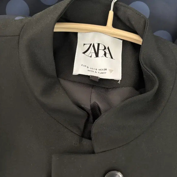 [BUNJANG] Zara Black Cropped Jacket - Size S / 자라 블랙 크롭 자켓 S