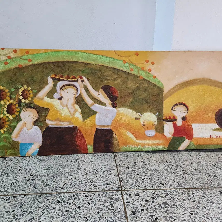 [BUNJANG] Large Oil Painting "Dongshim" / 대형 유화작품 동심