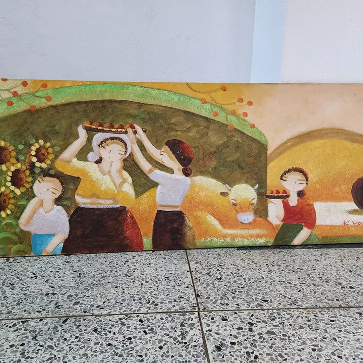 [BUNJANG] Large Oil Painting "Dongshim" / 대형 유화작품 동심