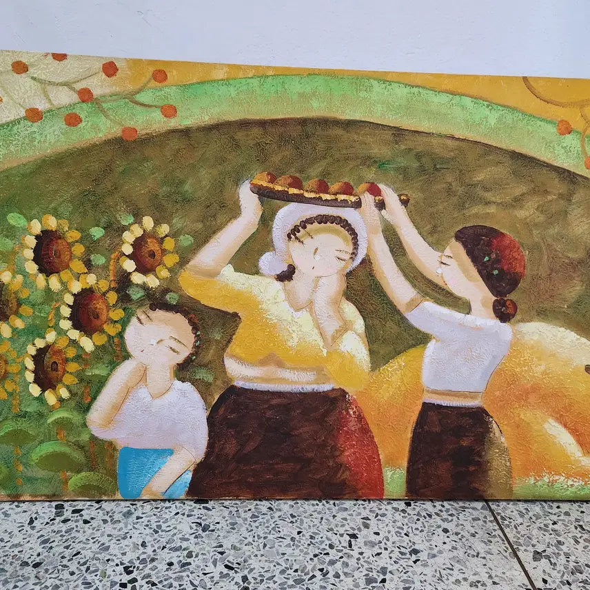 [BUNJANG] Large Oil Painting "Dongshim" / 대형 유화작품 동심