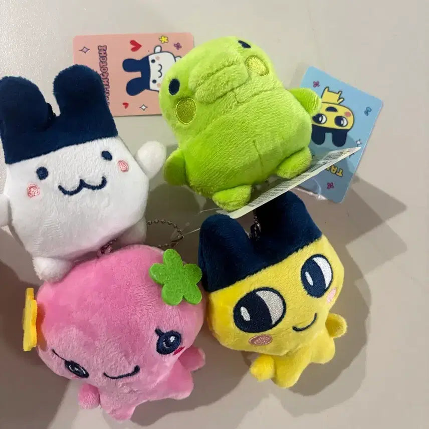 [BUNJANG] Bandai Tamagotchi Plush Keychain / 반다이 다마고치 인형 키링 판매