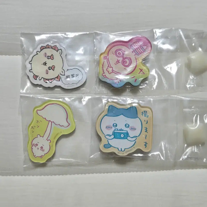 [BUNJANG] Cheekawa Chikawa Kyara Shokugan Magnet - Usagi, Hachiware, Shisa Bundle Set / (일괄) 먼작귀 치이카와 캬라 식완 마그넷 - 우사기 하치와레 시사