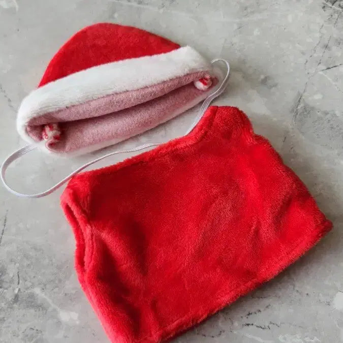 [BUNJANG] 20cm Doll Clothes "Ketchup Set" Unused / 솜인형 인형옷 20cm 케찹옷세트 미사용 솜깅