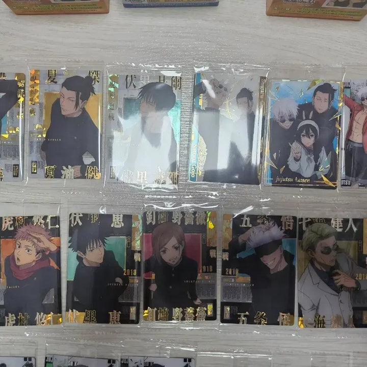 [BUNJANG] Jujutsu Kaisen Wafer Card Vol. 5 Full Set (32 Types, Sealed) / 주술회전 웨하스카드 5탄 32종 일괄 미개봉 세트