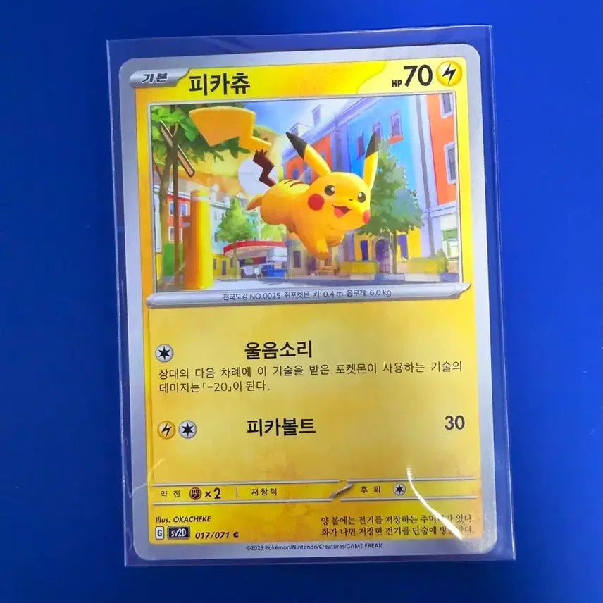 [BUNJANG] Pokemon Card Pikachu Card / 포켓몬카드 피카츄 카드