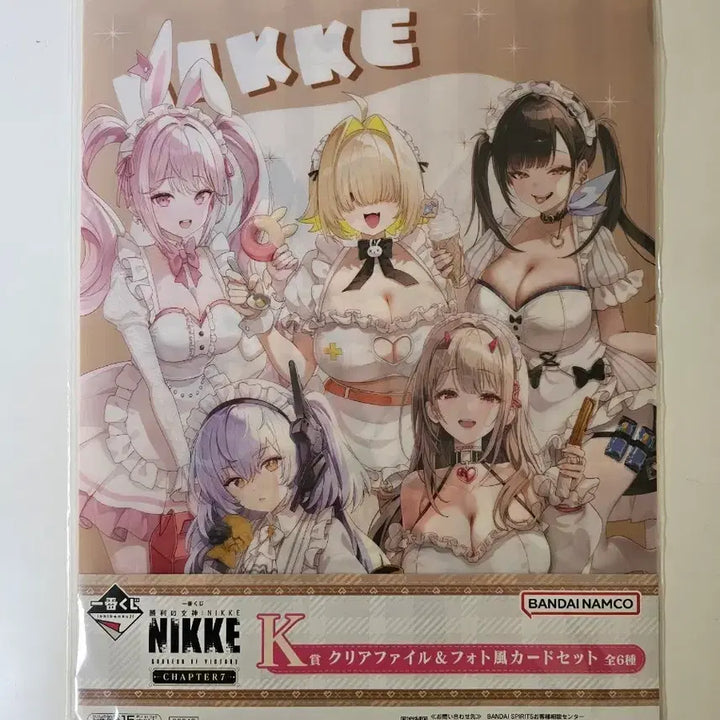[BUNJANG] Nikke K-Star Cleavage &amp; Photocard Set / 니케 k상 클파 &amp; 포카