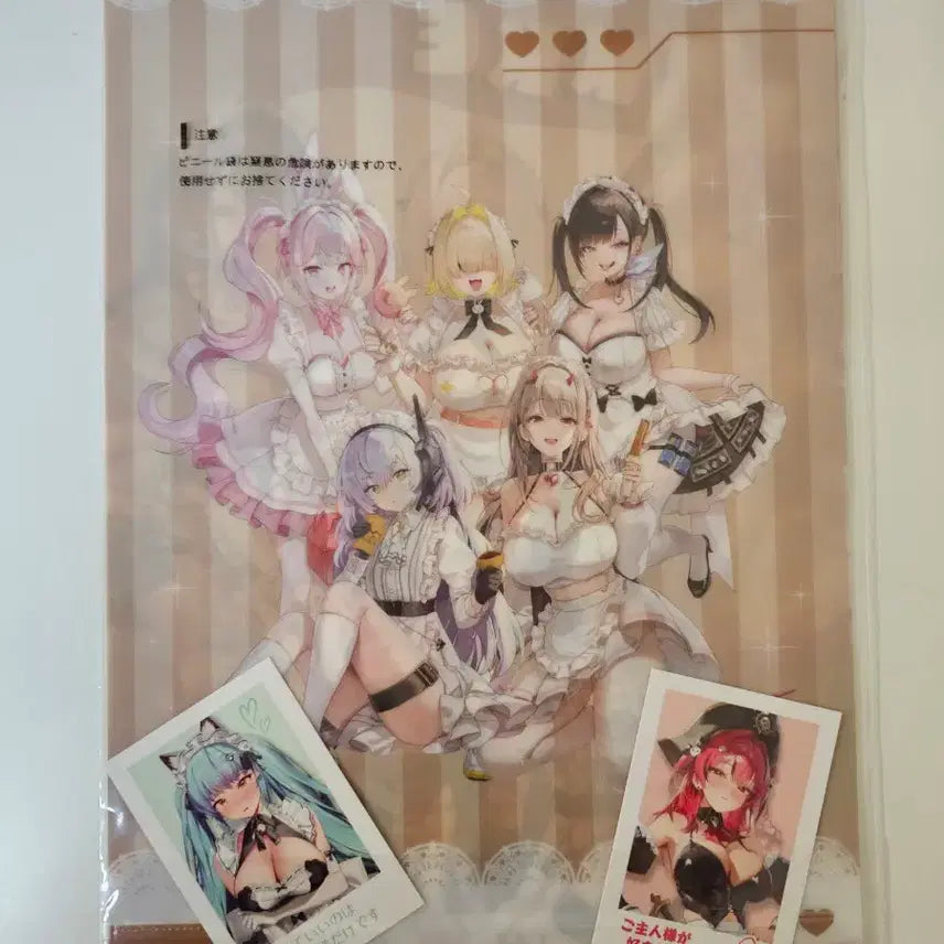 [BUNJANG] Nikke K-Star Cleavage &amp; Photocard Set / 니케 k상 클파 &amp; 포카
