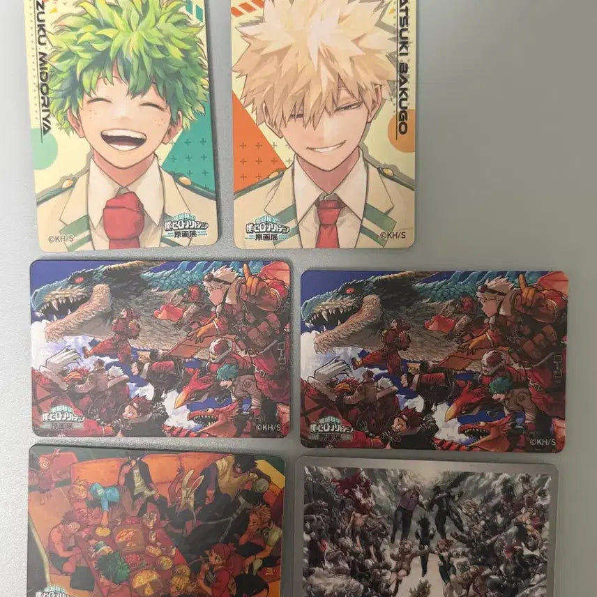 [BUNJANG] My Hero Academia Original Art Exhibition Magnet / 나히아 원화전 마그넷 나의히어로아카데미아 히로아카