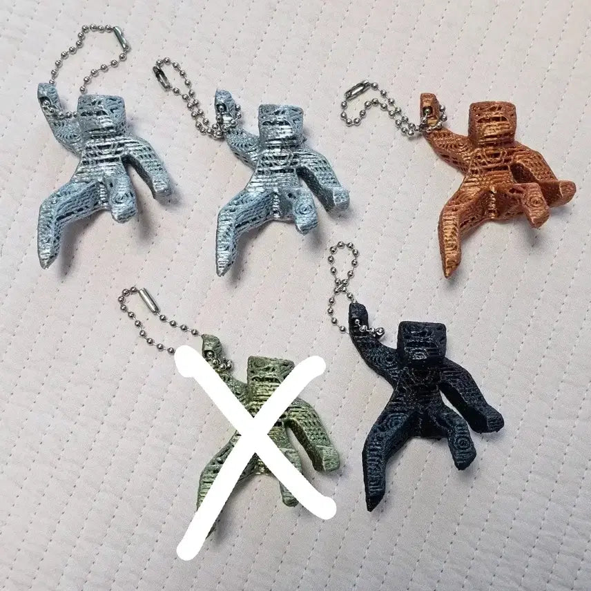 [BUNJANG] Project Hail Mary Rocky Keyring, Amaze Pin, and Grace Keyring Set / 프로젝트 헤일메리 로키 키링 + 어메이즈 핀 + 그레이스 키링