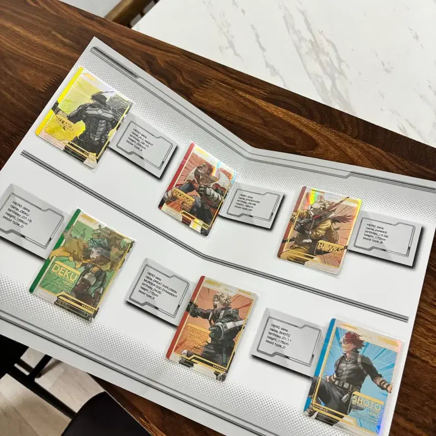 [BUNJANG] My Hero Academia Art Exhibition Card Set &amp; All Might Special Benefit / 나히아 원화전 카드세트 &amp; 올마이트 특전