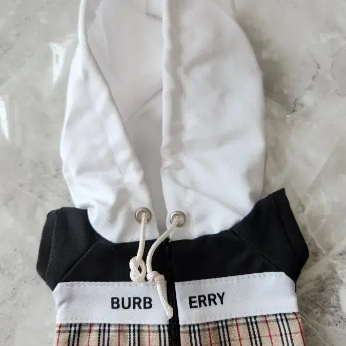 [BUNJANG] 20cm Plushie Clothing Burberry Windbreaker Jacket / 솜인형 인형옷 20cm 버버리 바람막이 자켓