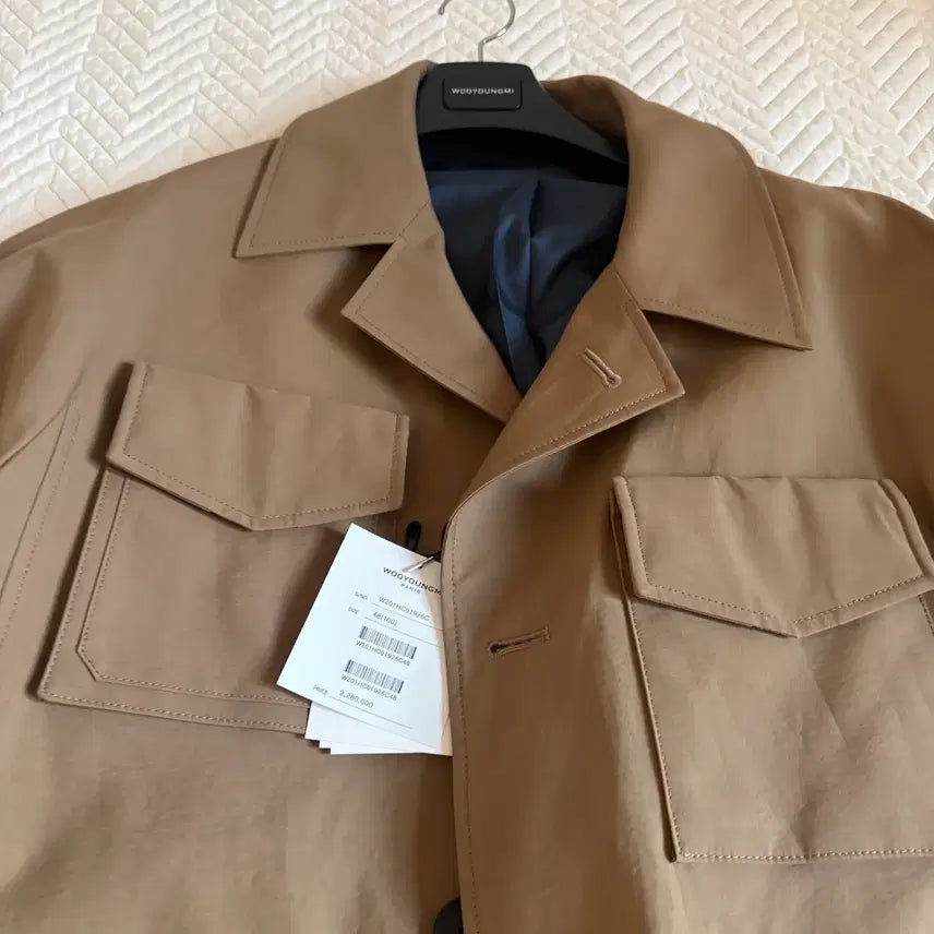 [BUNJANG] Wooyoungmi 20FW Trench Coat Size 48 / [48] 우영미 20fw 트렌치 코트