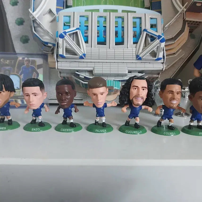 [BUNJANG] Chelsea Soccer Stars Figures Bundle Set / 곧 삭제)첼시 사커스타즈 피규어 7개 일괄