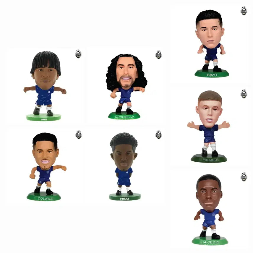 [BUNJANG] Chelsea Soccer Stars Figures Bundle Set / 곧 삭제)첼시 사커스타즈 피규어 7개 일괄
