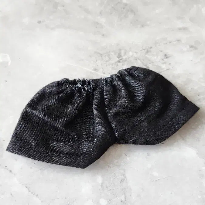 [BUNJANG] 20cm Doll Clothes Black Jeans for 20cm Dolls / 무속성 인형옷 20cm 블랙 청바지 솜인형 20깅