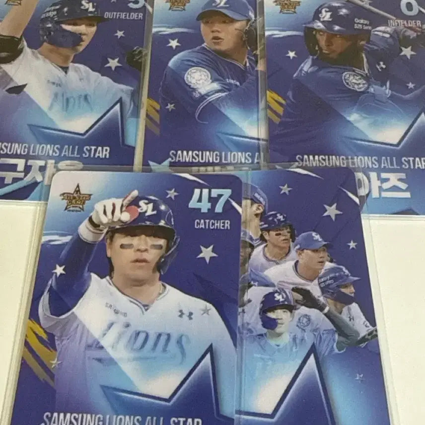 [BUNJANG] Samsung Lions All-Star Game Photocard Bundle Set / 일괄) 삼성라이온즈 올스타전 포카