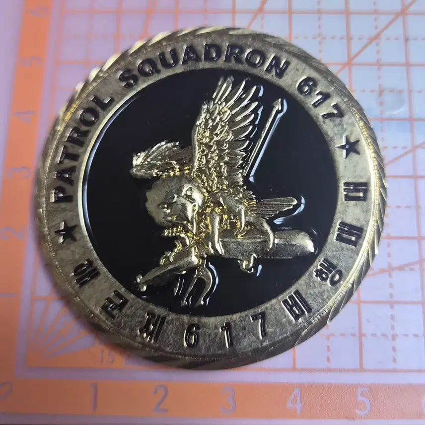[BUNJANG] Republic of Korea Navy 617th Air Squadron Commemorative Coin / 해군 617 비행대대 기념 코인(부대 군대)