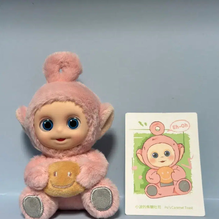 [BUNJANG] Teletubbies (Light Purple) &amp; Teletubbies (Light Pink) Figures / 보라 텔레토비 (연한거)빨강 텔레토비(연한거)